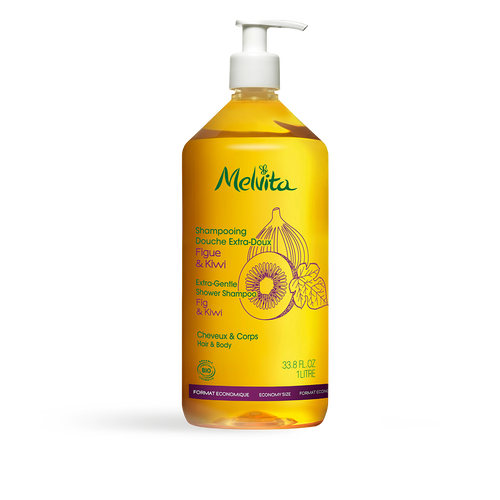 Agrandir la vue1/1 de Shampoing douche certifié bio grand format 1L | Melvita